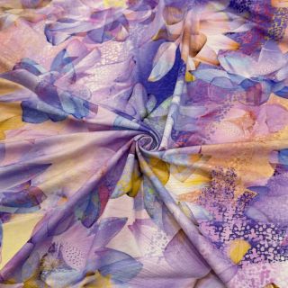 Jersey VISCOSE Lotus purple