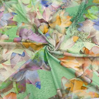 Jersey VISCOSE Lotus green