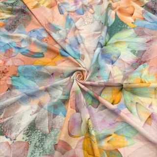 Jersey VISCOSE Lotus pink