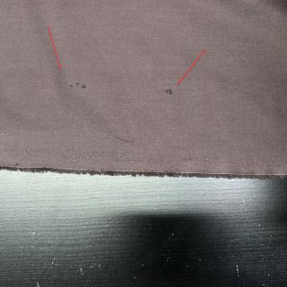 Popelín pamut anyag dark brown II.osztály