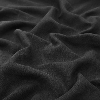 Lenvászon előmosott STONEWASHED PREMIUM black