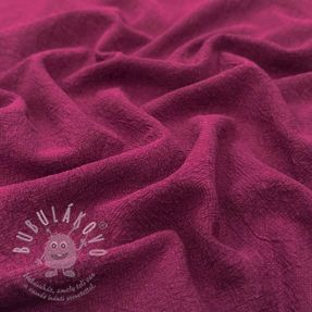 Lenvászon előmosott STONEWASHED PREMIUM bordeaux