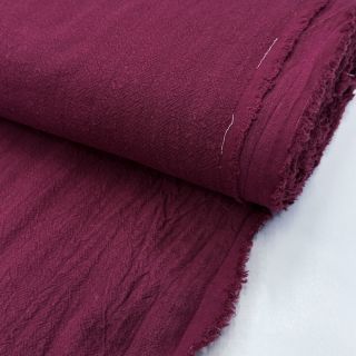 Lenvászon előmosott STONEWASHED PREMIUM bordeaux