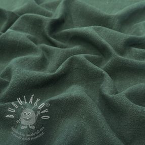 Lenvászon előmosott STONEWASHED PREMIUM bottle green