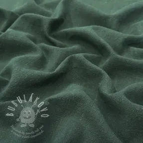 Lenvászon előmosott STONEWASHED PREMIUM bottle green