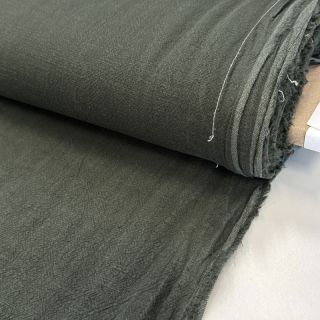 Lenvászon előmosott STONEWASHED PREMIUM camo green