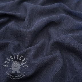 Lenvászon előmosott STONEWASHED PREMIUM marine