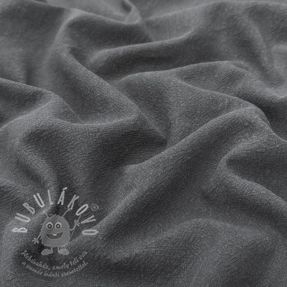 Lenvászon előmosott STONEWASHED PREMIUM dark grey