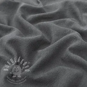 Lenvászon előmosott STONEWASHED PREMIUM dark grey