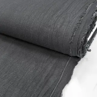 Lenvászon előmosott STONEWASHED PREMIUM dark grey