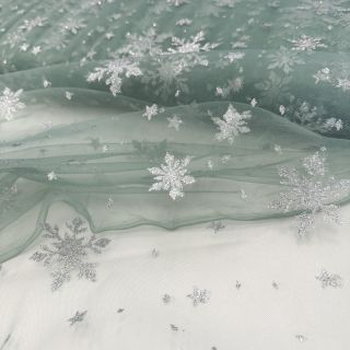 Tüll TÜTÜ Crystal old green