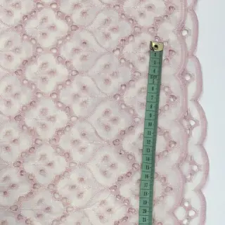 Pamutvászon EMBROIDERY Lilian rose