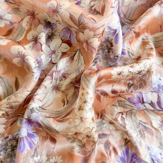 Viszkóz SHINIO Floral treasure red