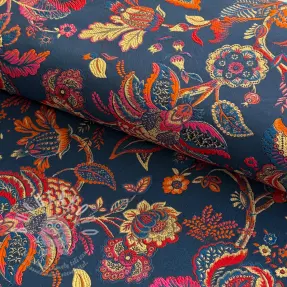 Dekorációs anyag jacquard Inaya bleu
