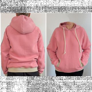 Szabadidő anyag fésült JOGGING old rose