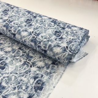 Viszkóz RAYON POPLIN Pattern design E digital print