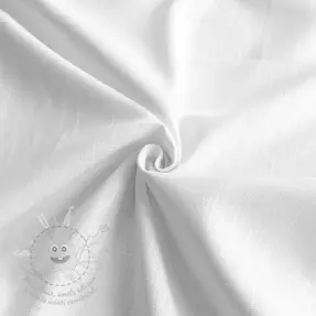 Viszkóz lenvászonnal PREMIUM white