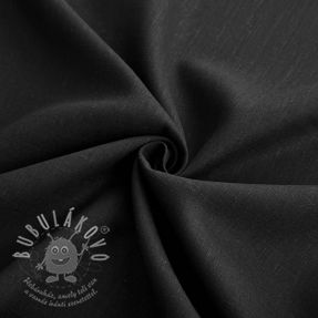 Viszkóz lenvászonnal PREMIUM black