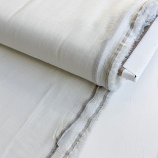 Viszkóz lenvászonnal PREMIUM off white