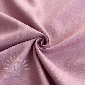 Viszkóz lenvászonnal PREMIUM old pink