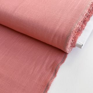 Viszkóz lenvászonnal PREMIUM coral