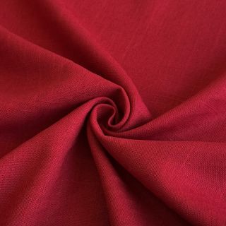 Viszkóz lenvászonnal PREMIUM dark red