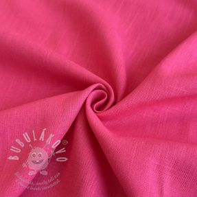 Viszkóz lenvászonnal PREMIUM fuchsia