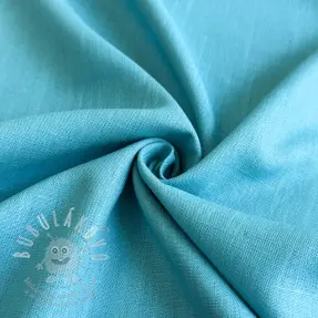 Viszkóz lenvászonnal PREMIUM ocean blue