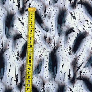 Viszkóz RAYON POPLIN Diverse graphics design G digital print