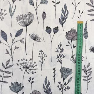 Dekorációs anyag premium Hand Drawn Flowers