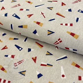 Dekorációs anyag Linenlook Little Maritime Flags