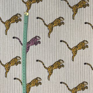 Dekorációs anyag Linenlook Cheetah Jumping