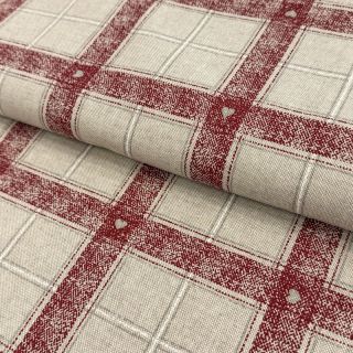 Dekorációs anyag Linenlook Tartan Texture