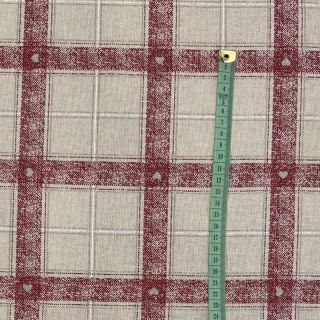 Dekorációs anyag Linenlook Tartan Texture