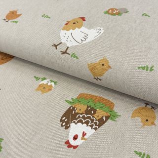 Dekorációs anyag Linenlook Chicken Family Nest