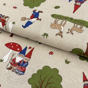Dekorációs anyag Linenlook Gnome Forest