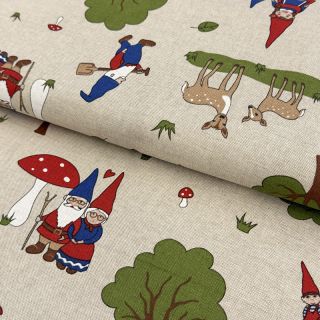 Dekorációs anyag Linenlook Gnome Forest
