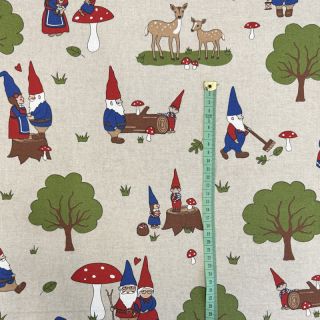 Dekorációs anyag Linenlook Gnome Forest