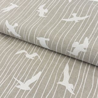 Dekorációs anyag Linenlook Iconic Seagull Stripe linen