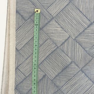 Dekorációs anyag Linenlook Line Diagonal Patchwork petrol