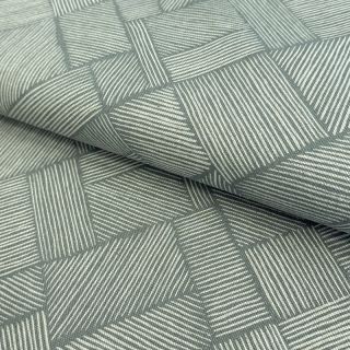 Dekorációs anyag Linenlook Line Diagonal Patchwork soft green