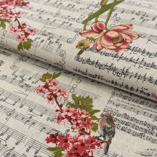 Dekorációs anyag Linenlook Notes and roses