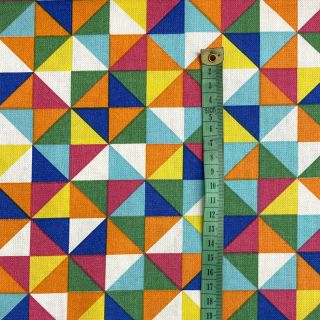 Dekorációs anyag premium Diamond triangle multicolour