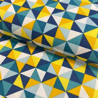 Dekorációs anyag premium Diamond triangle blue