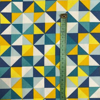 Dekorációs anyag premium Diamond triangle blue