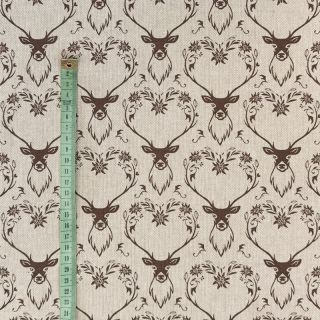 Dekorációs anyag Linenlook Deer heart edelweiss