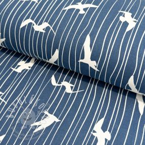 Dekorációs anyag Iconic Seagull Stripe navy