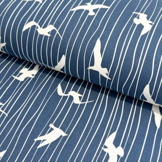 Dekorációs anyag Iconic Seagull Stripe navy