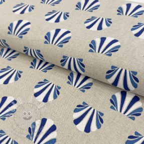 Dekorációs anyag Linenlook Seashell blue