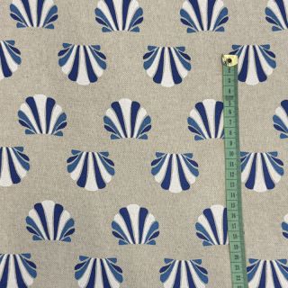 Dekorációs anyag Linenlook Seashell blue